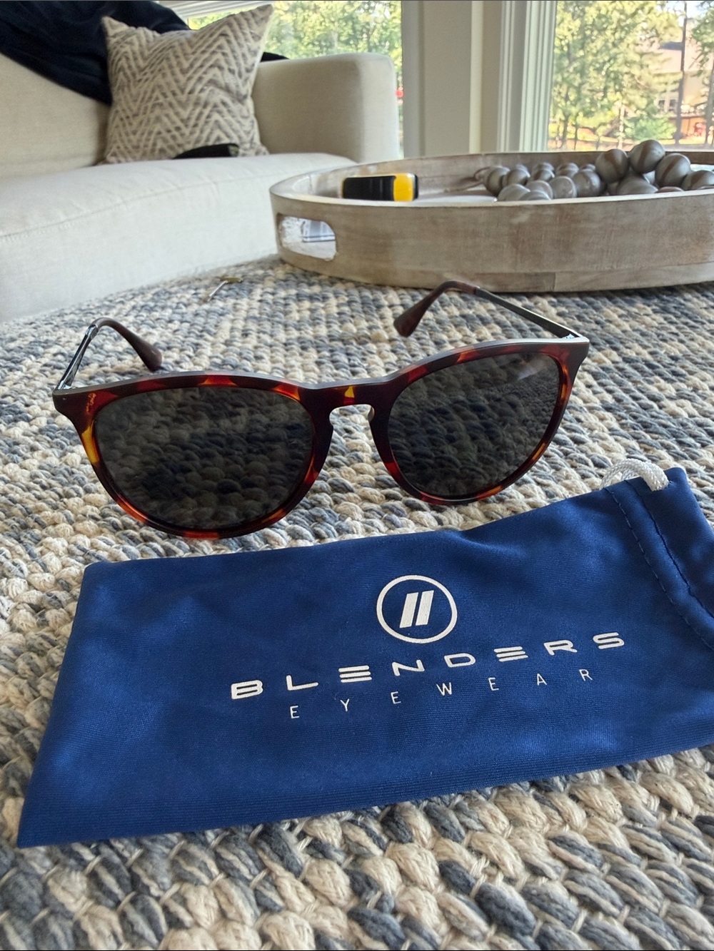 Blenders north park Tortoiseshell Polarized Sunglasses - Brown